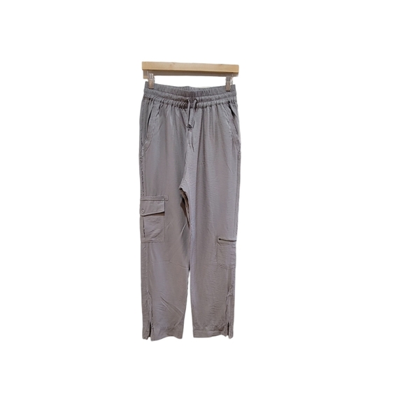 Anthro Tiny Gray Cargo Pants Women's Size Small - Picture 1 of 12